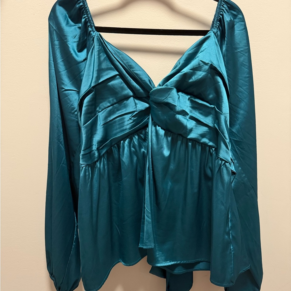Arula Teal Women's Blouse